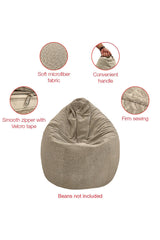 Panther Bean Bag Beige