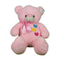 Teddy Bear Plush Soft Toy for Ages 3 Years and Up - Pink, 90cm