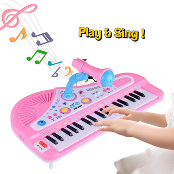 2-in- 1 My First Piano & Microphone Set