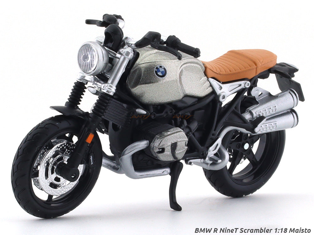 BMW R NineT Scrambler 1:18 Scale Model bike collectible
