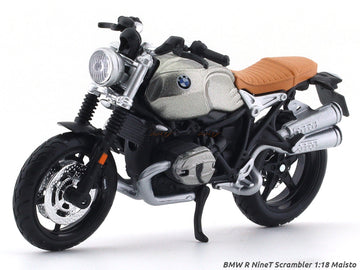 BMW R NineT Scrambler 1:18 Scale Model bike collectible