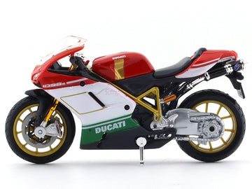 Ducati 1098 S Tricolor 1:18 licensed Scale Model bike collectible
