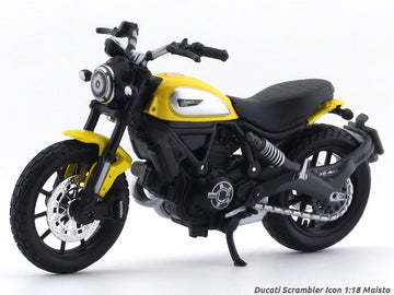 Ducati Scrambler Icon 1:18 licensed Scale Model bike collectible
