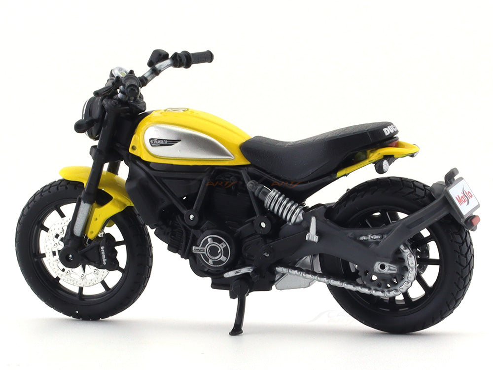 Ducati Scrambler Icon 1:18 licensed Scale Model bike collectible