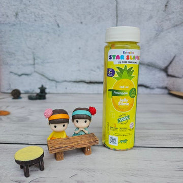 Star Slime for Kids Pineapple