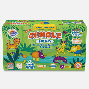 Jungle Safari Aqua Squish Kit for Kids 100% Safe & Non Toxic