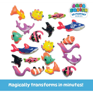 Aquarium Aqua Squish Kit for Kids 100% Safe & Non Toxic