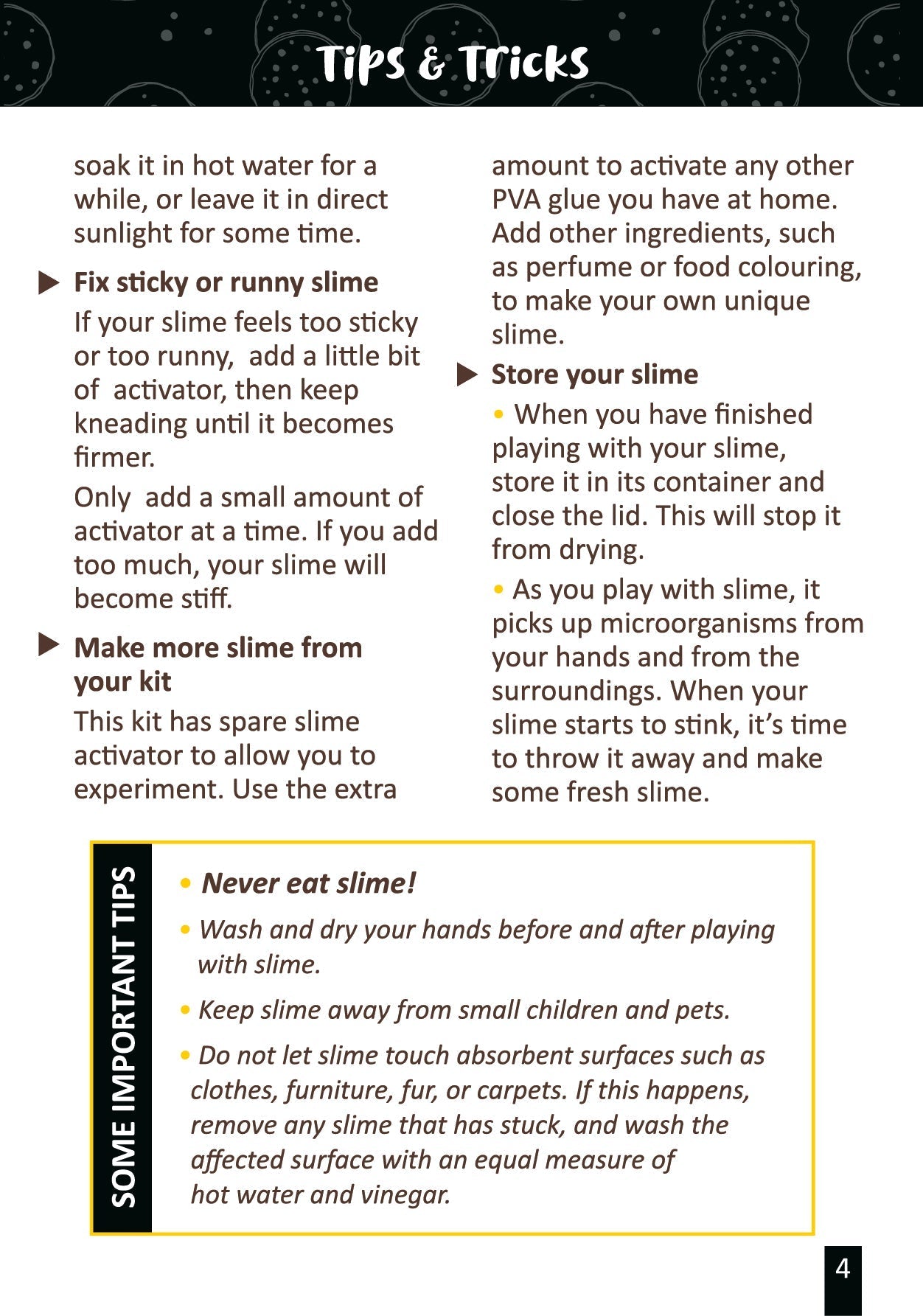 Cookie Cream Slime Kit for Kids 100% Safe & Non Toxic