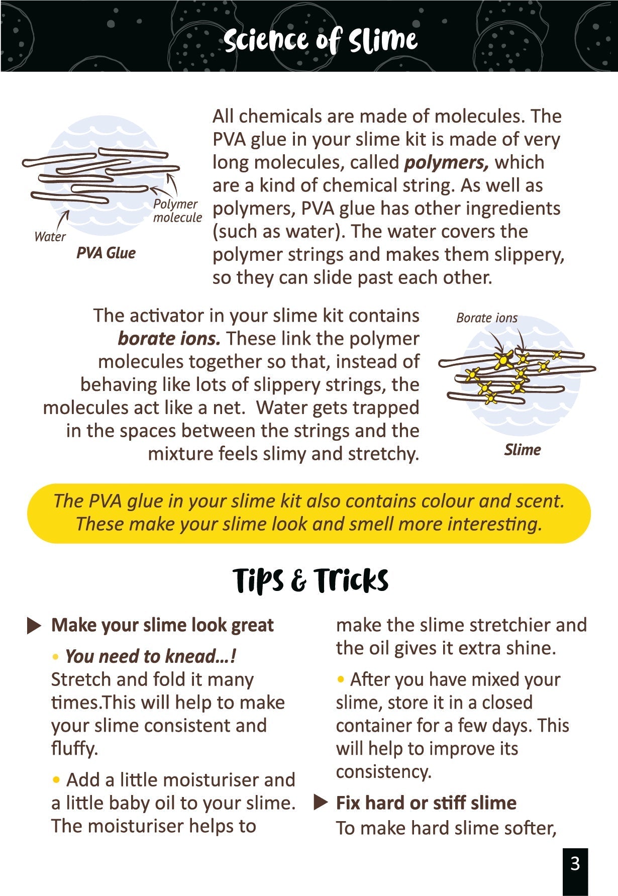 Cookie Cream Slime Kit for Kids 100% Safe & Non Toxic