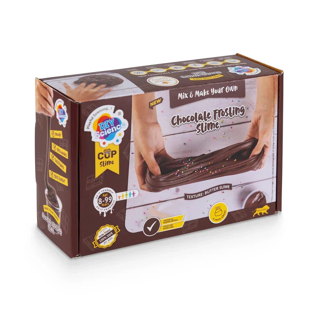 Chocolate Frosting Slime Kit for Kids 100% Safe & Non Toxic