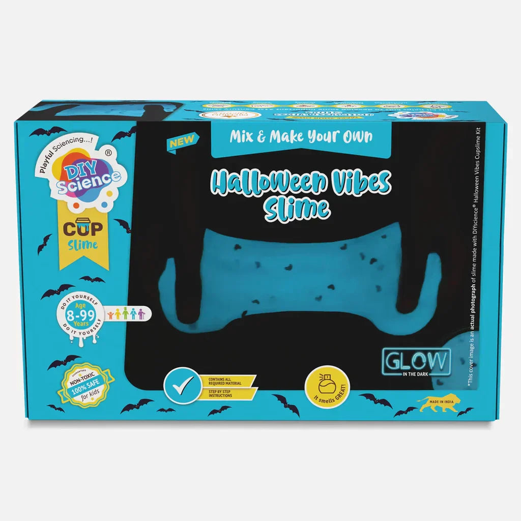 Halloween Vibes Slime Kit for Kids 100% Safe & Non Toxic