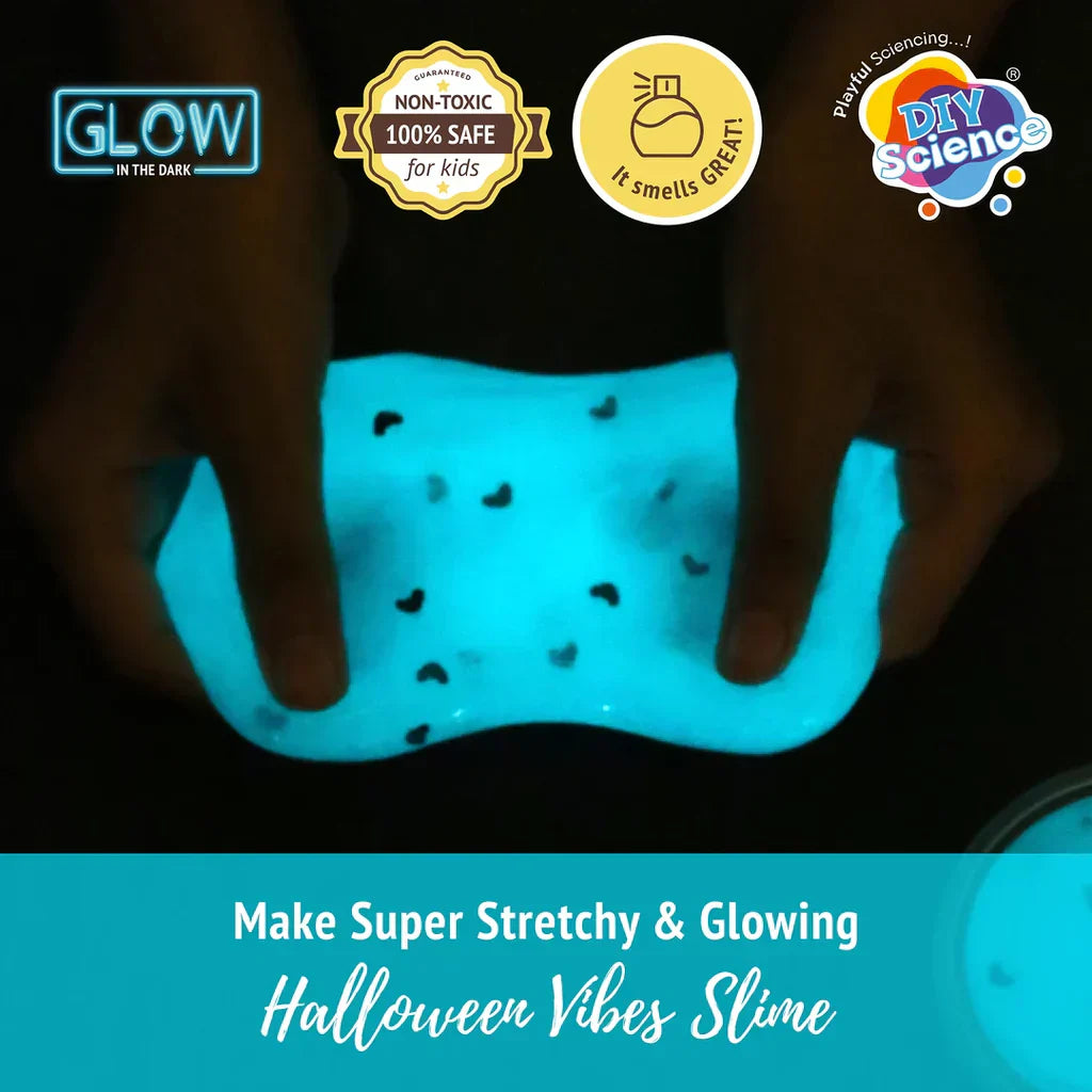 Halloween Vibes Slime Kit for Kids 100% Safe & Non Toxic