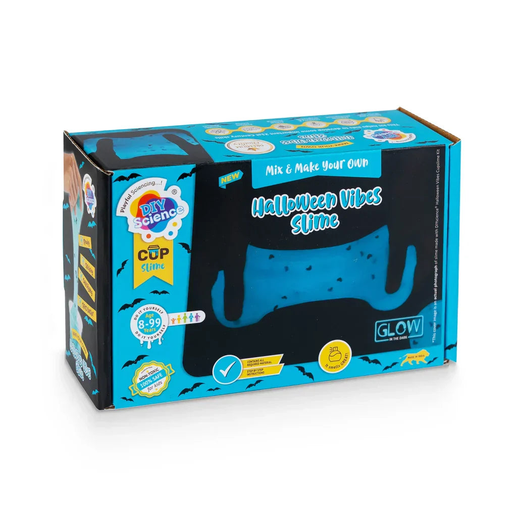 Halloween Vibes Slime Kit for Kids 100% Safe & Non Toxic