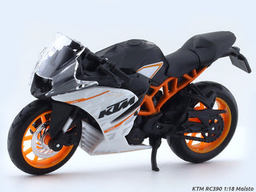 KTM RC390 1:18 licensed diecast Scale Model bike collectible
