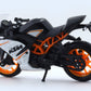 KTM RC390 1:18 licensed diecast Scale Model bike collectible