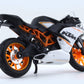 KTM RC390 1:18 licensed diecast Scale Model bike collectible