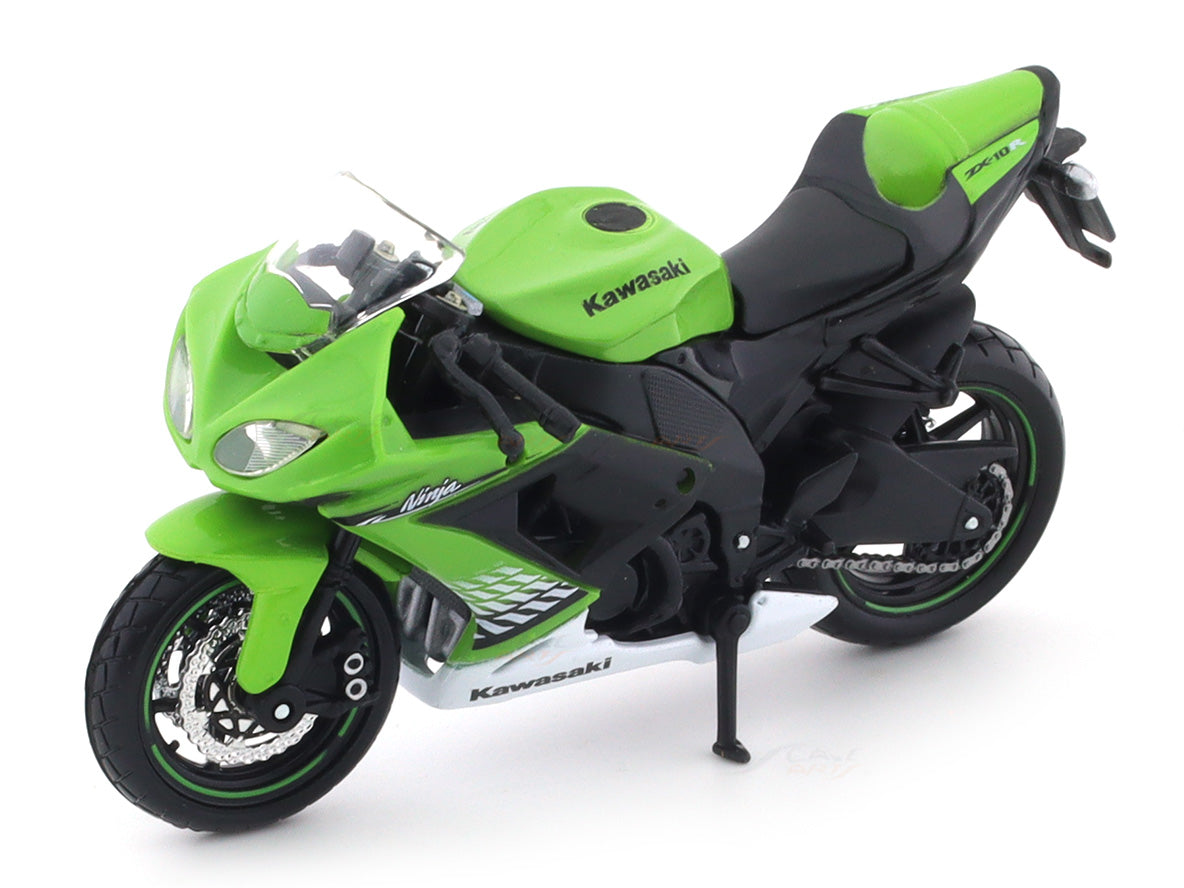 Kawasaki Ninja ZX 10R 1:18 licensed diecast Scale Model bike collectible