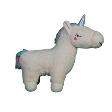 Miss Unicorn Plush Soft Toy for Ages 3 Years and Up - White, 45cm
