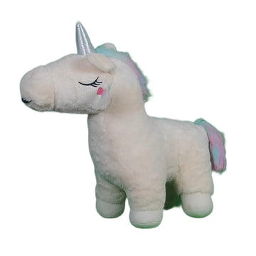 Miss Unicorn Plush Soft Toy for Ages 3 Years and Up - White, 45cm