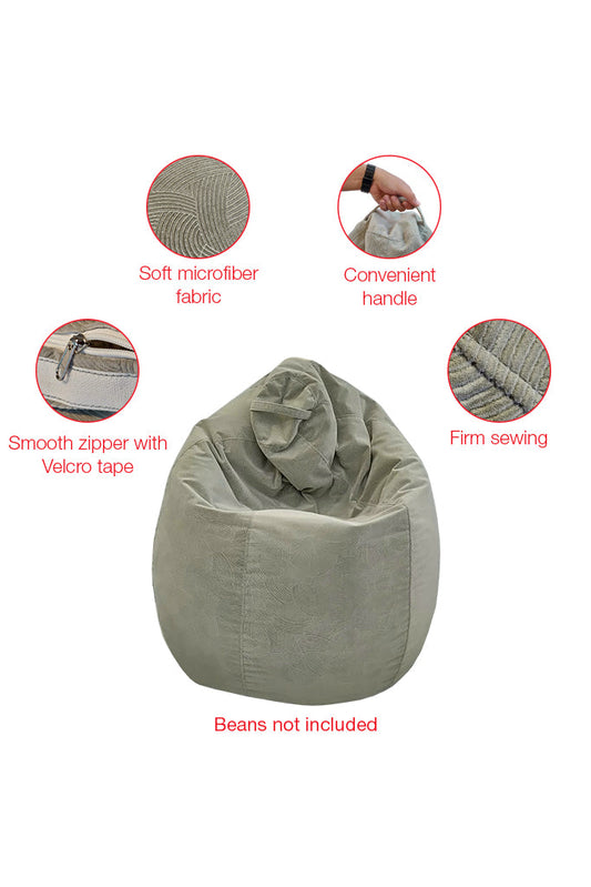 Waves Bean Bag i-Gray