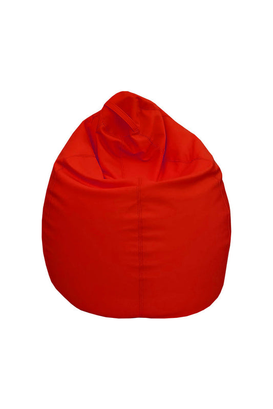 Art Leather Bean Bag Red