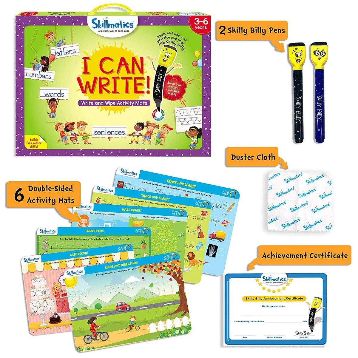 I Can Write! Reusable Activity Mats